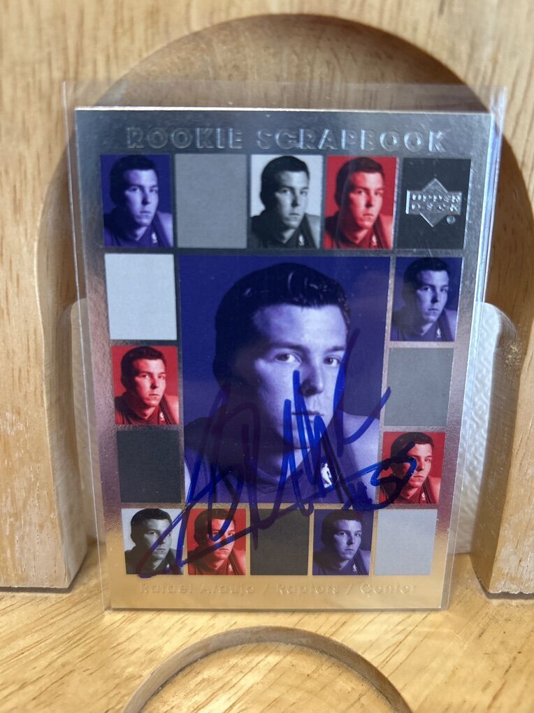 Rafael Aroujo BYU Autogrsph MBA Rookie Card Auto