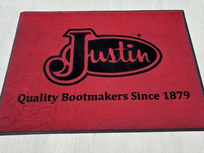 3x5 Justin Boots Rare Floor Mat