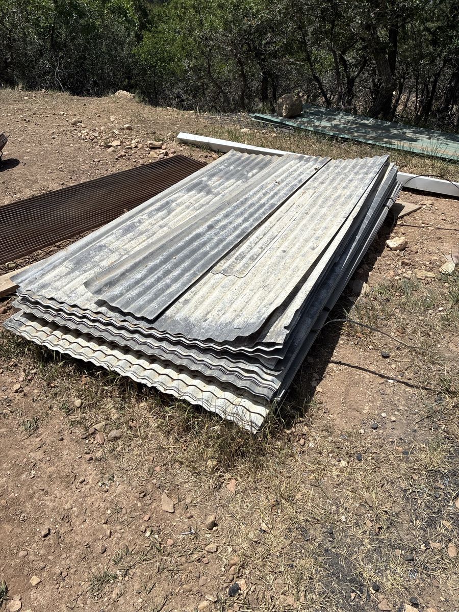 Used Aluminum Metal Roofing & Siding Sheets