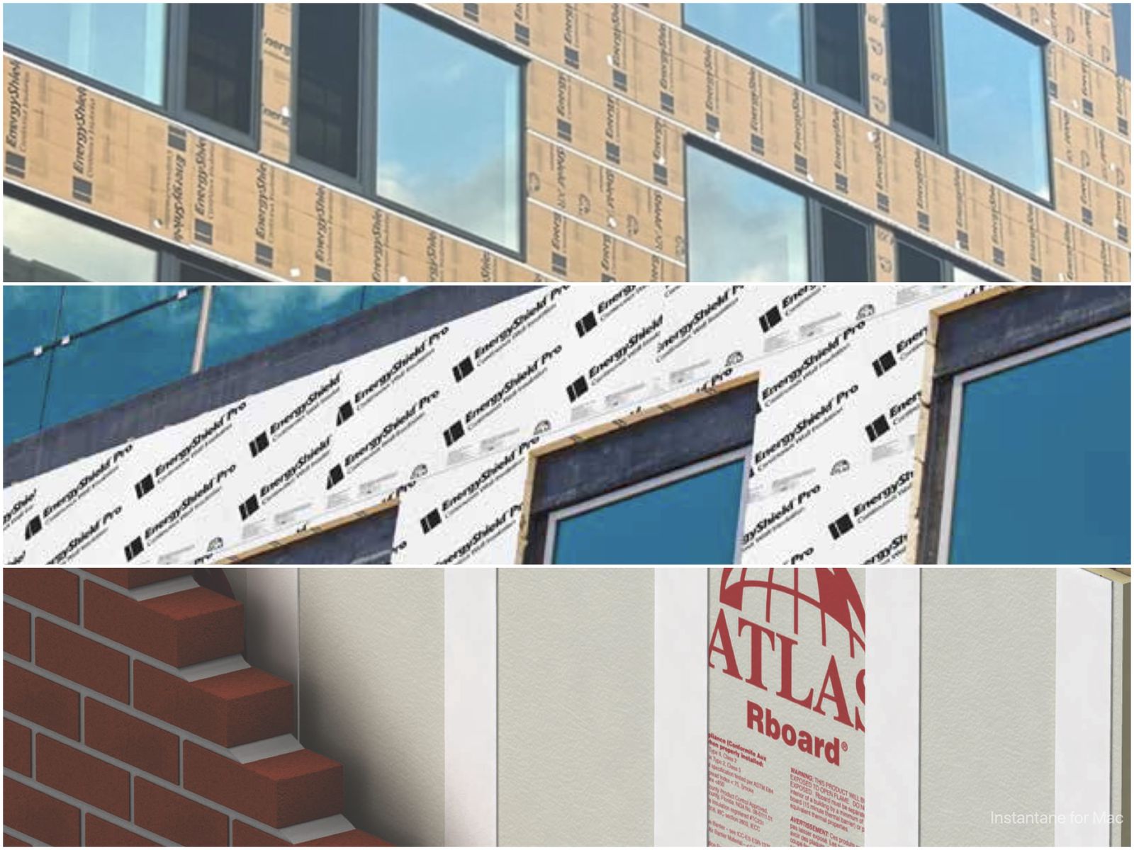 Save 60%+ New Atlas Polyiso Foam Insulation - A-Grade - 2'x8' & 4'x8' Sheets - 1", 1.5" & 4" Thick - Foil & CGF Facers