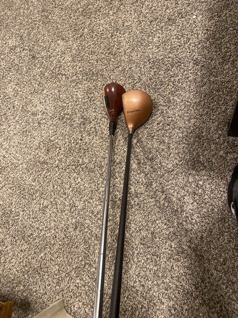 FREE- 2 Golf Clubs-taylor Made & Dynacraft