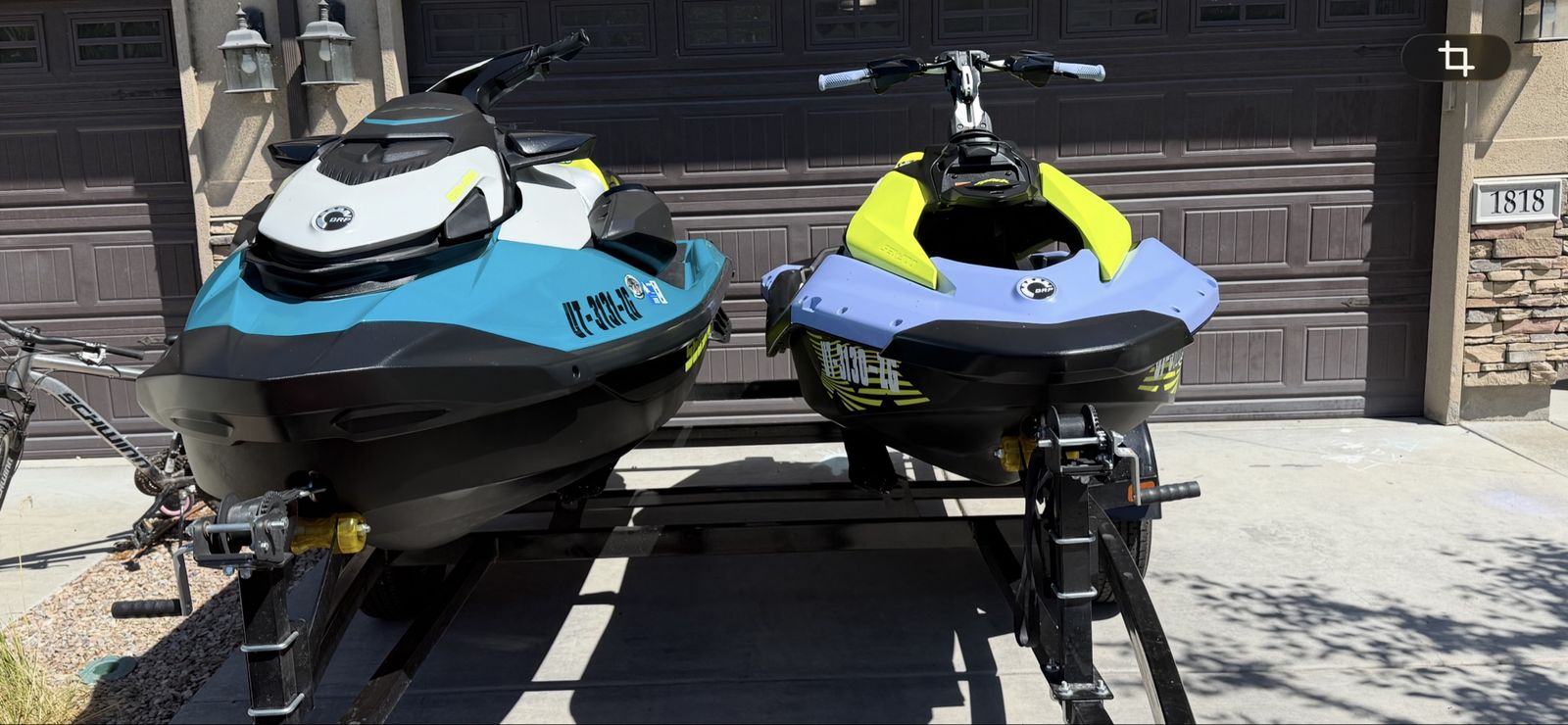 2024 Sea-doo Spark Trixx 3UP and 2024 Sea-doo GTI SE 130- Like new!!