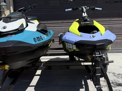 2024 Sea-doo Spark Trixx 3UP and 2024 Sea-doo GTI SE 130- Like new!!