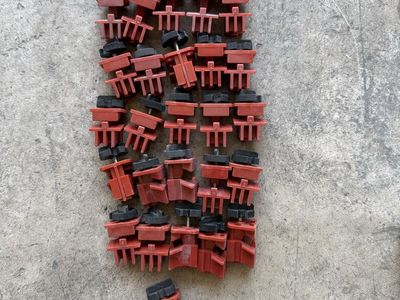 Circuit Breaker Lockout Devices - Red and Black Electrical Safety