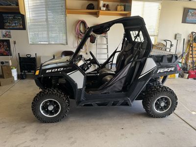 2012 Polaris Ranger RZR 800 Side-by-Side UTV with Diamond Plate Storage