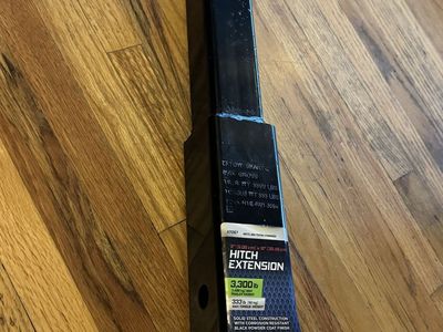New Tow Smart Hitch Extension 2" x 12" Solid Steel 3,300 lb Capacity