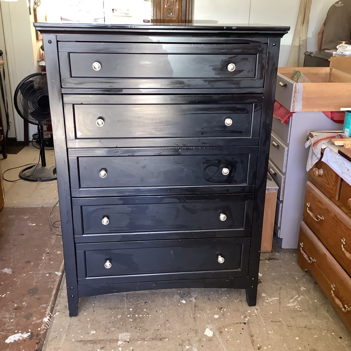 Neat All Wood 5 Drawer Dresser