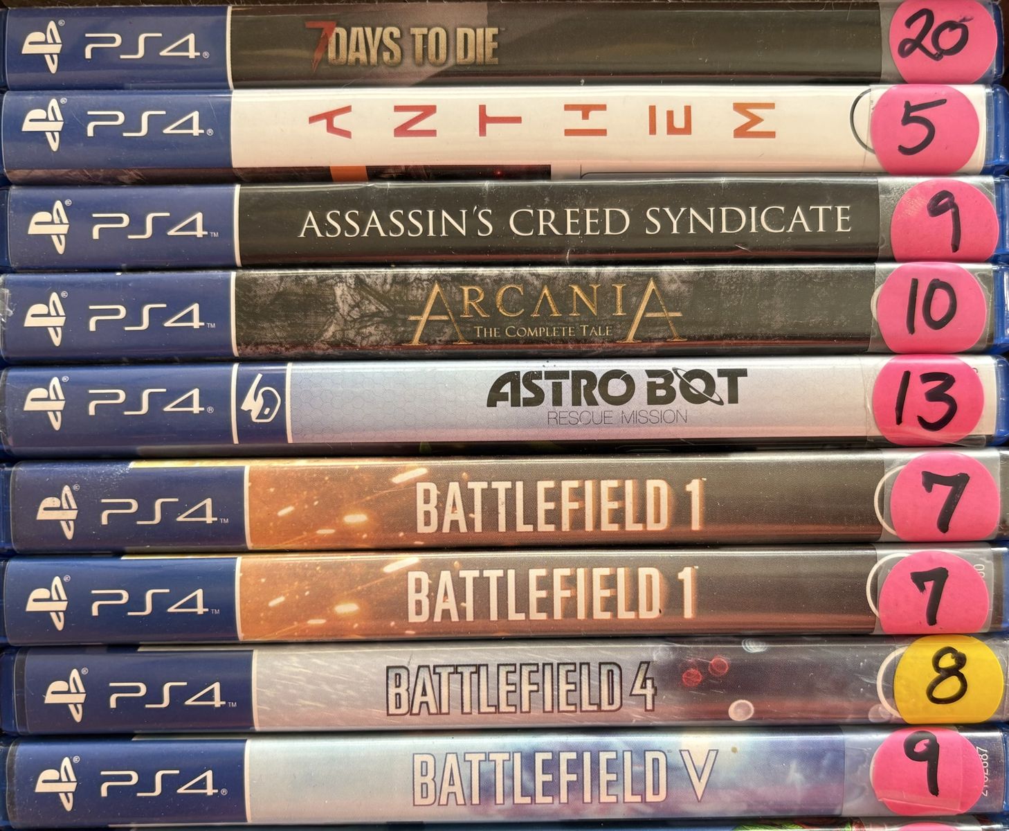 PS4 Games Starting At 5$