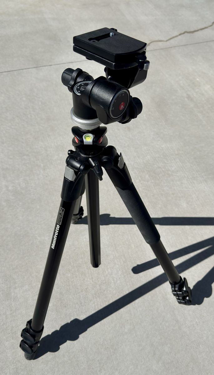 Manfrotto 055XPROB Tripod with 410 Gearhead & Rapid Connect Plate