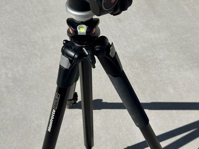 Manfrotto 055XPROB Tripod with 410 Gearhead & Rapid Connect Plate