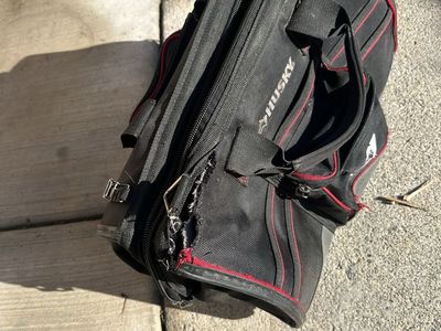 Husky Tool Bag Black and Red Used