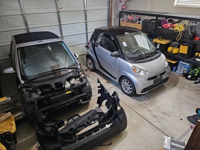 smart fortwo car parts (2008 and 2015)