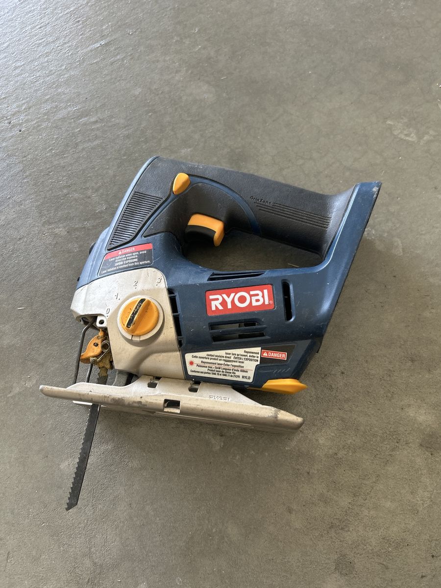 RYOBI Jigsaw P521 GripZone Corded Orbital Jig Saw Variable Speed Tool