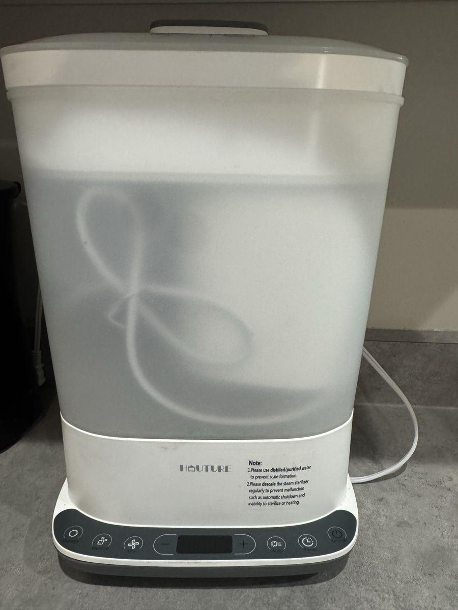 Houture Electric Steam Sterilizer and Dryer for Baby Bottles