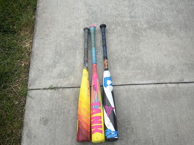 3 baseball bats