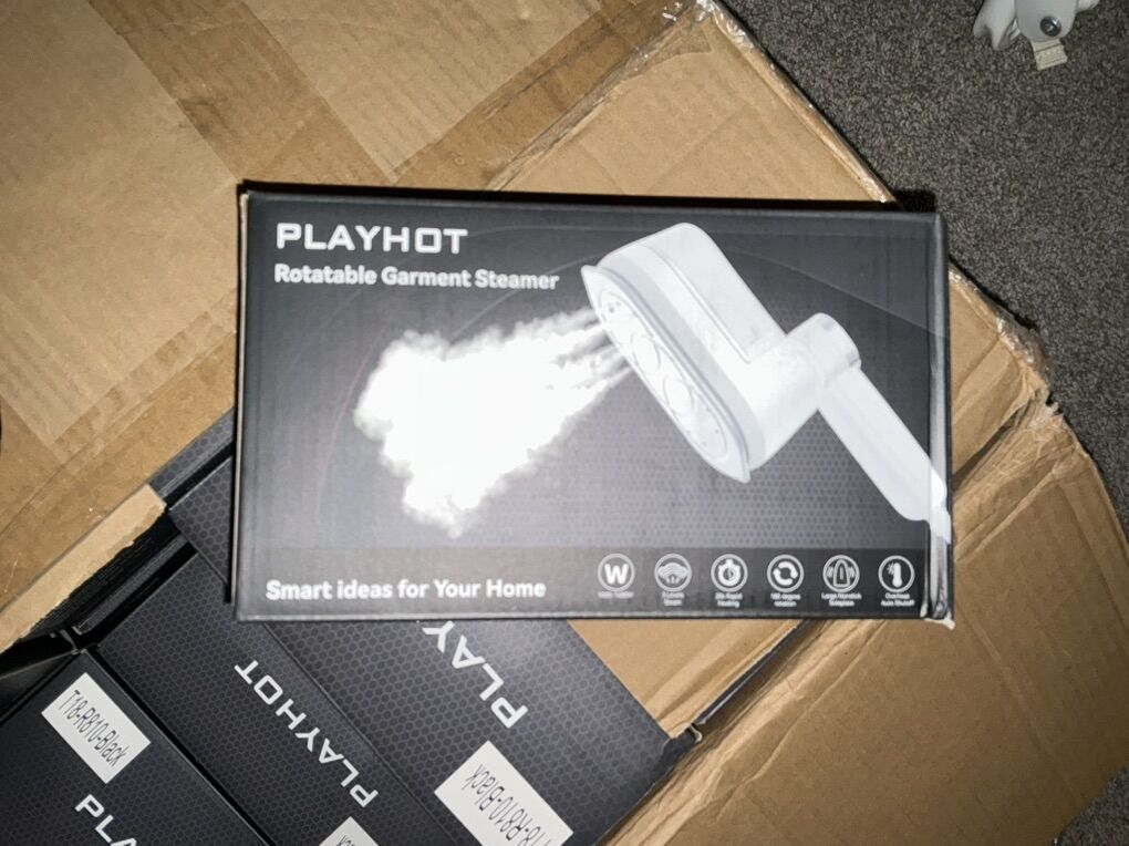 PLAYHOT 2-in-1 Garment Steamer & Iron