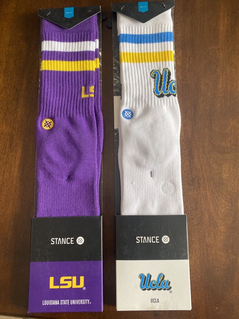 UCLA Or LSU Stance Socks
