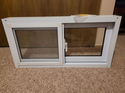 New Aluminum/vinyl window