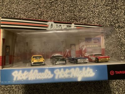 Vintage 1999 Hot Wheels Target Exclusive Hot Wheels 4 car set