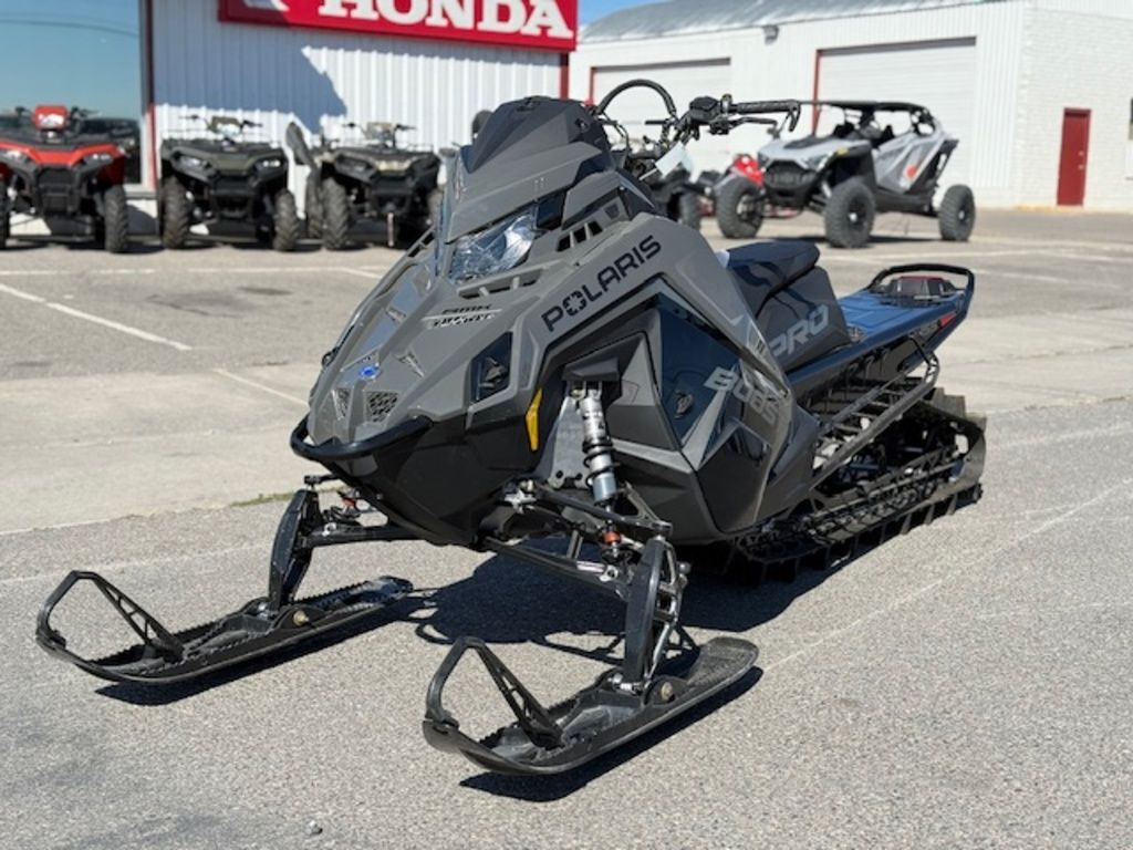 2025 Polaris® Boost PRO RMK 155 Shadow Gray / Gloss Black