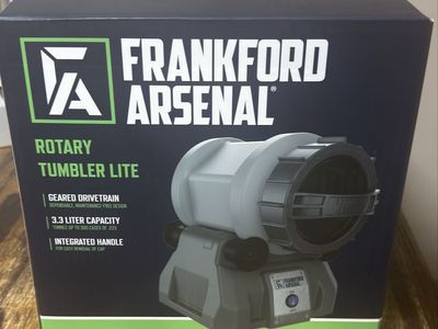 Frankford Arsenal Rotary Tumbler Lite - 3.3L Capacity.