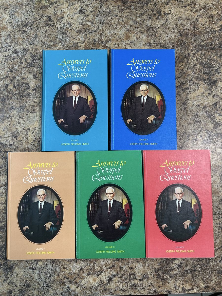 Answers to Gospel Questions Volumes I-V by Joseph Fielding Smith Hardcover Set