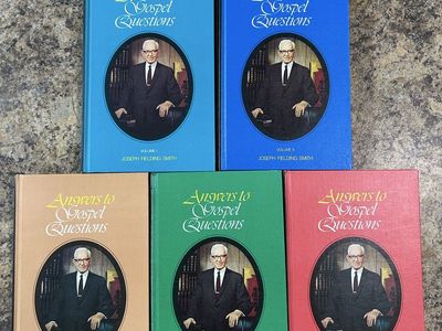 Answers to Gospel Questions Volumes I-V by Joseph Fielding Smith Hardcover Set