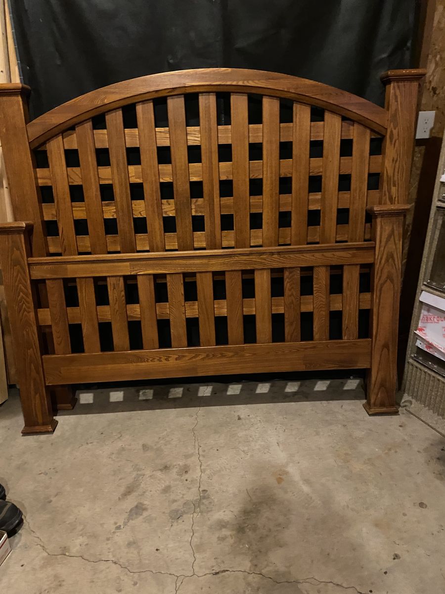 Queen Bed and Armoire