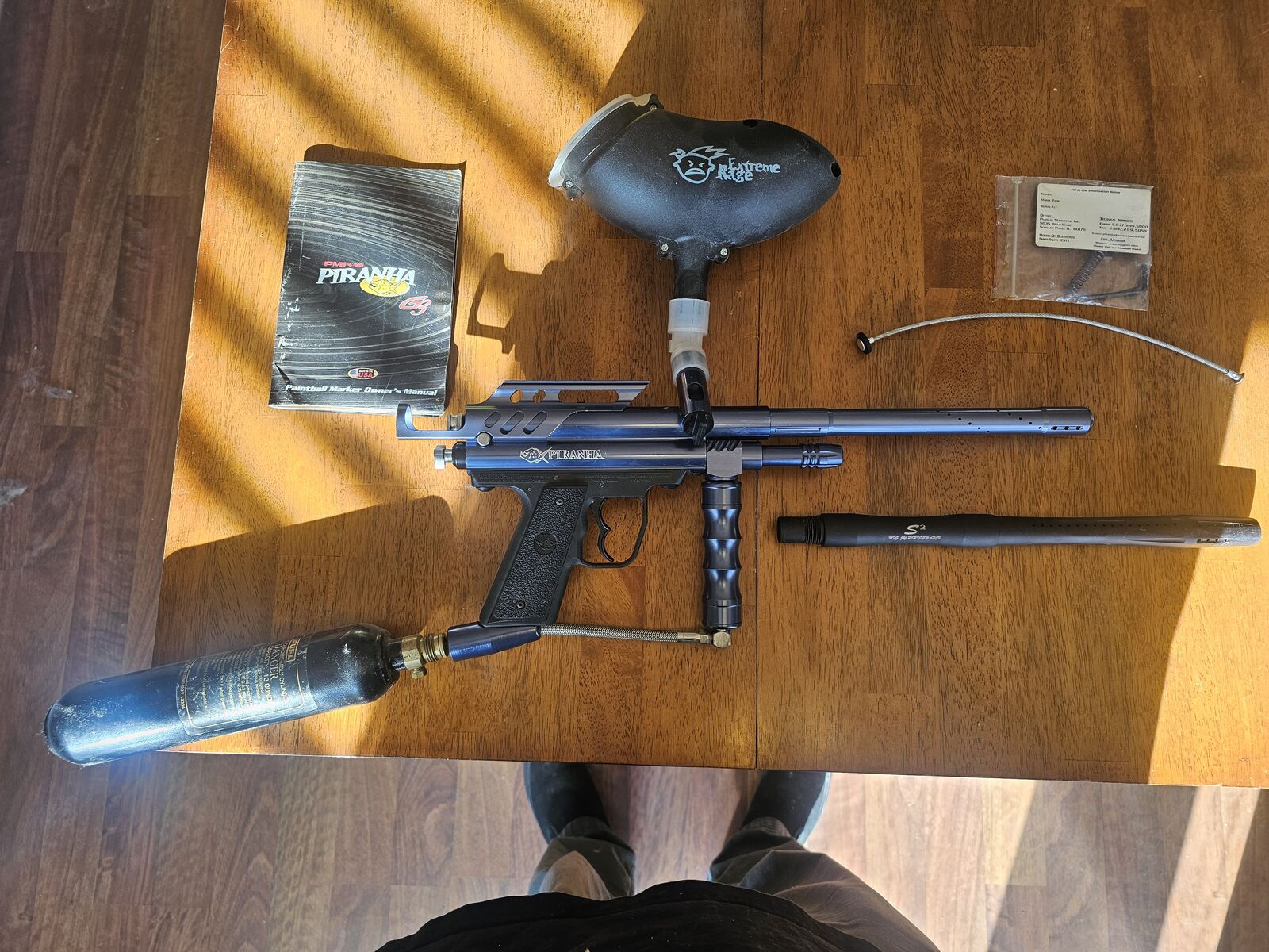 PMI Piranha G3 Paintball Gun with J & J performance S2 Barrel