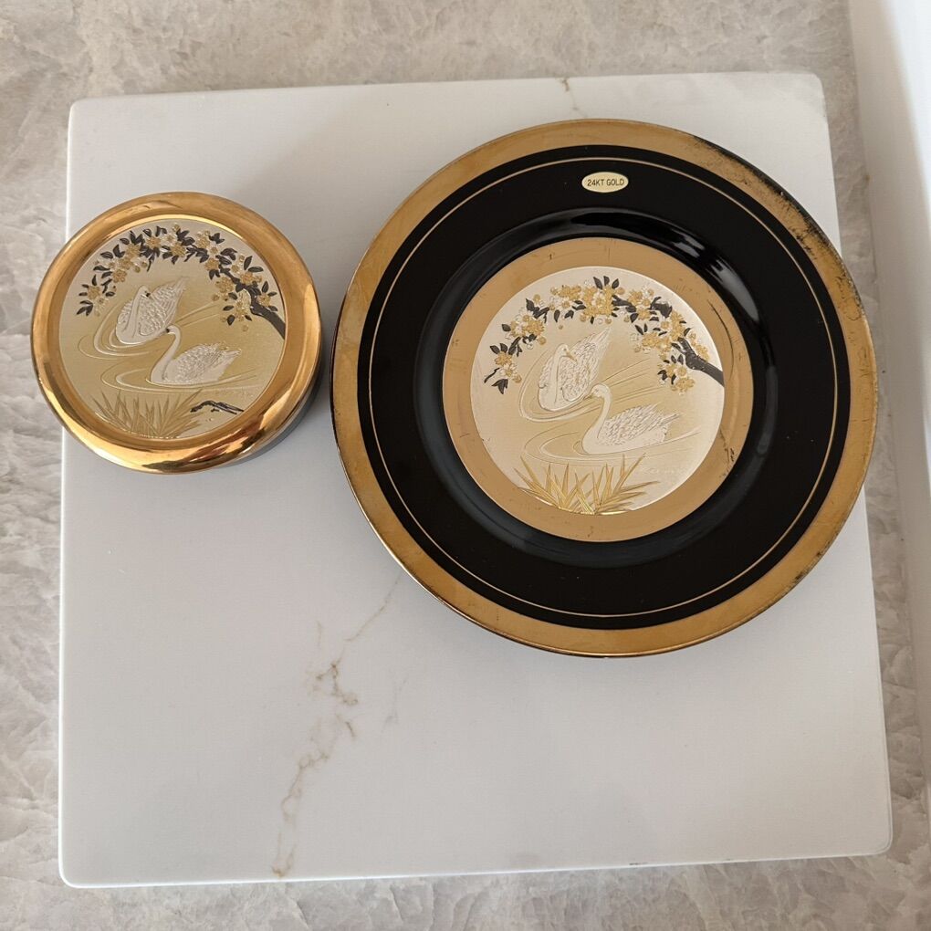 Collectible The Art Of Chokin Plate Trinket