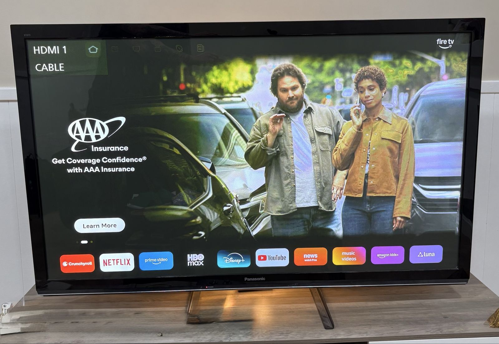50-inch Plasma Panasonic TC-P50U50 HDTV