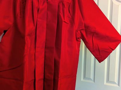 Cap & Gown - Red