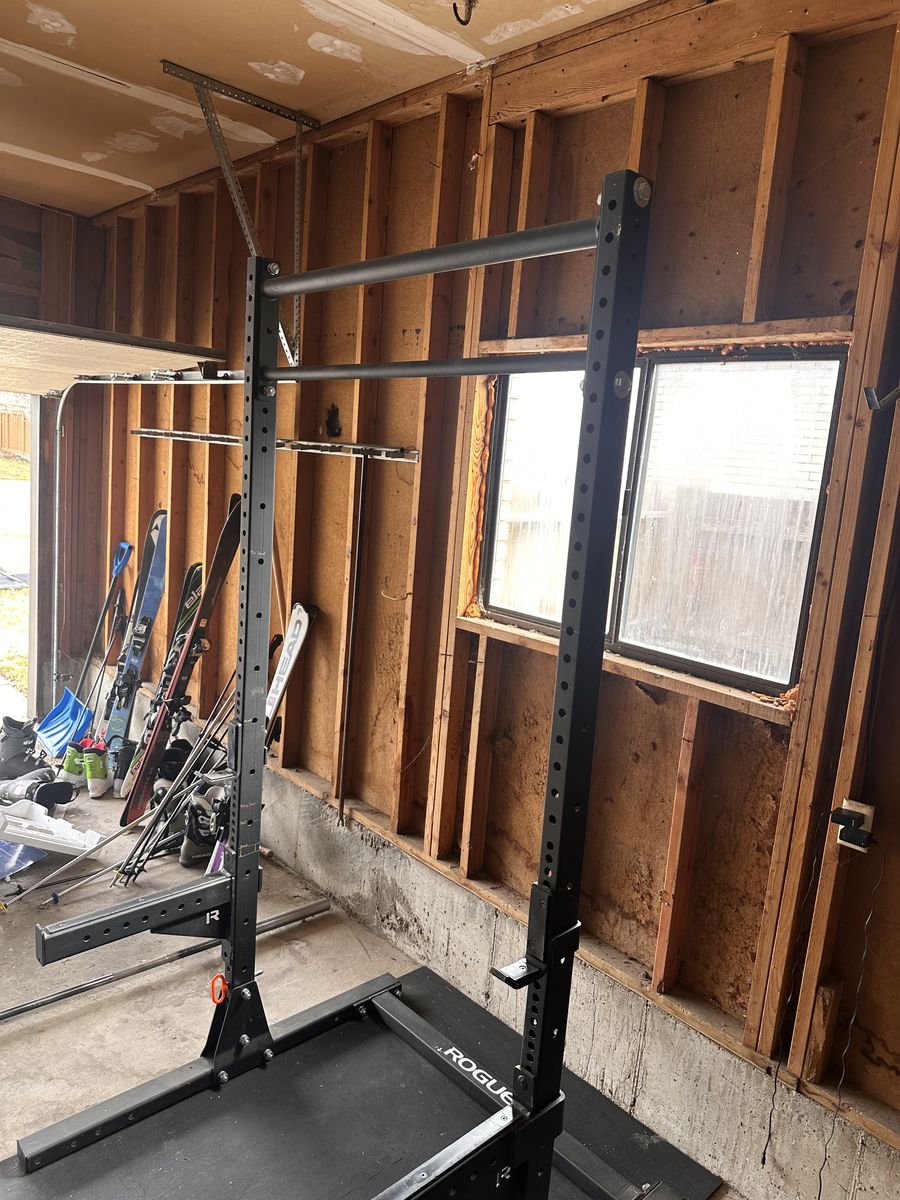 Rogue Squat Rack, Infinity Matador, Infinity Spott