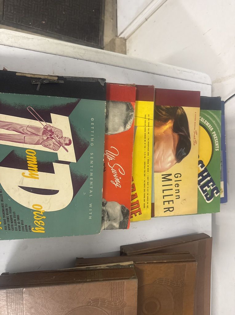 Old Record Collection From Big Band Era