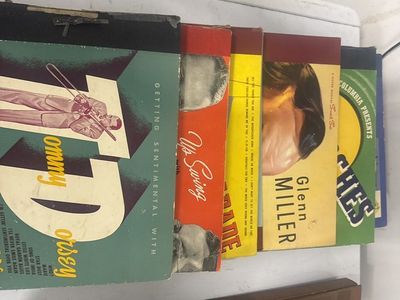 Old Record Collection From Big Band Era