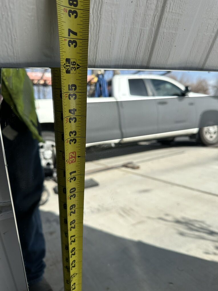 36 X 42 Mirror, Workout Or Bathroom