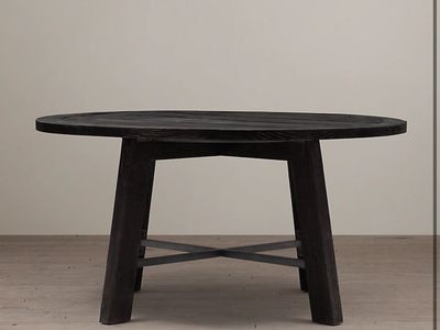 Restoartion Hardware Railway Trestle Dining Table