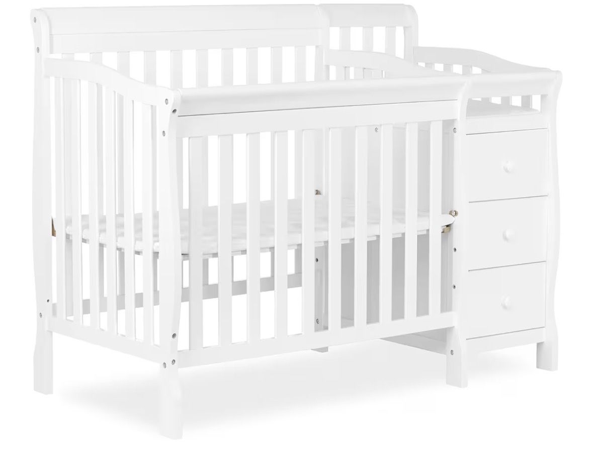 Dream On Me Jayden 4in1 Mini Convertible Baby crib