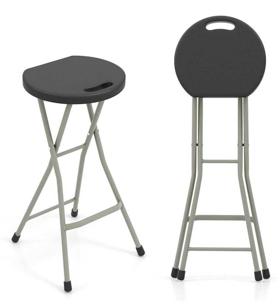 GYMAX Folding Stool