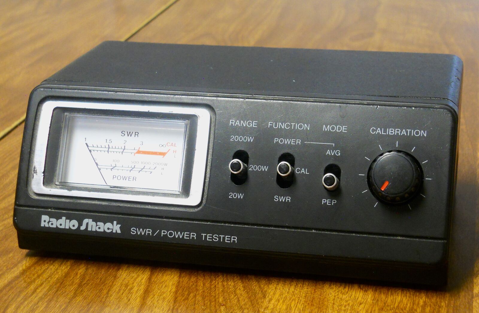 Radio Shack  SWR / power meter tester.