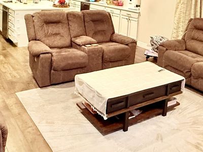 Automatic Power Recliner Sofa Set