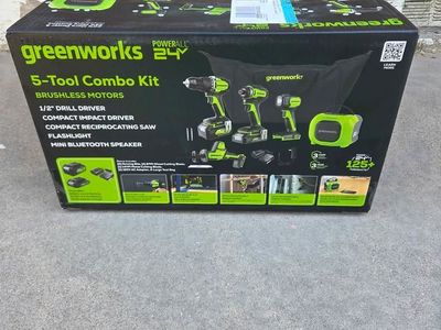 Greenworks 24V 5-Tool Combo Kit