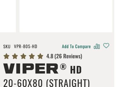 Vortext Viper HD Spotting Scope