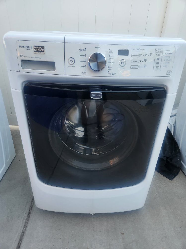 Maytag Maxima X Steam Front Load Washer- Great working condition