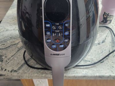 GoWISE USA Digital Air Fryer Black