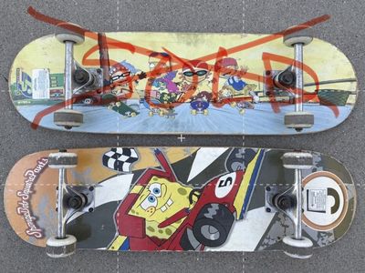 Vintage Vintage SpongeBob SquarePants skateboard. Great condition for their age Nickelodeon Goodness