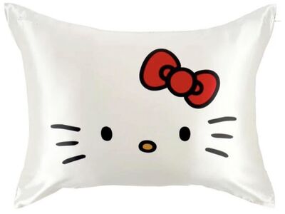 Silk Hello Kitty Pillowcase