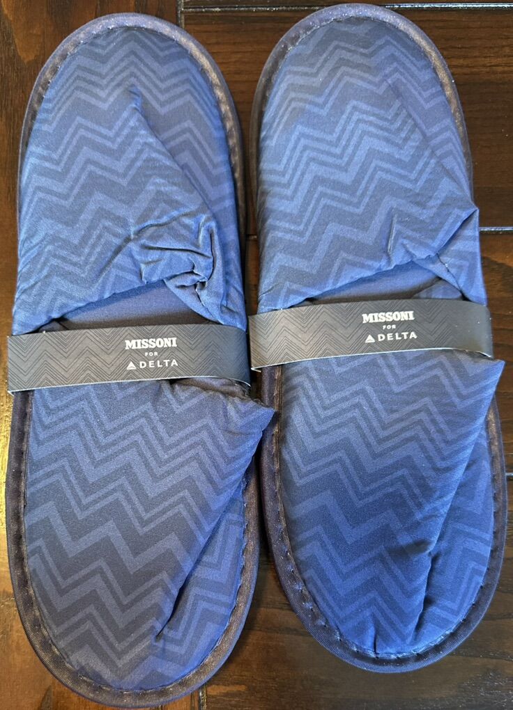 (2) Two Pair of Missoni Slippers