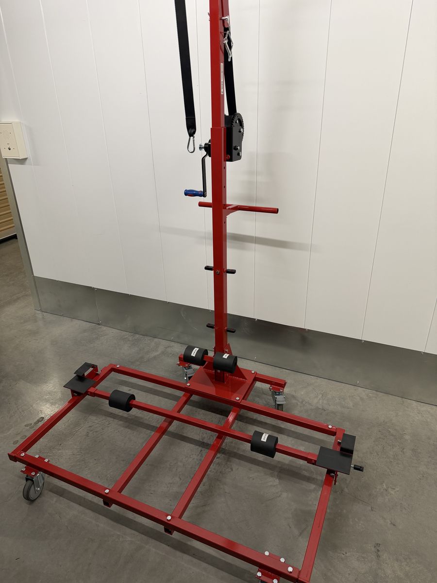 Lange Hoist-A-Cart Gen 2 + All-Weather Cover — Jeep Hardtop Removal Cart (Fully Assembled, Local Pickup Only)