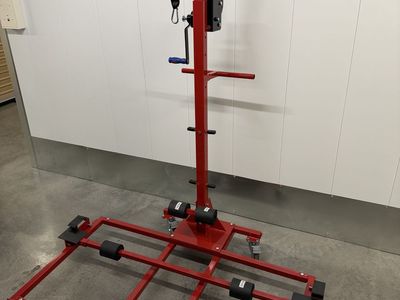 Lange Hoist-A-Cart Gen 2 + All-Weather Cover — Jeep Hardtop Removal Cart (Fully Assembled, Local Pickup Only)